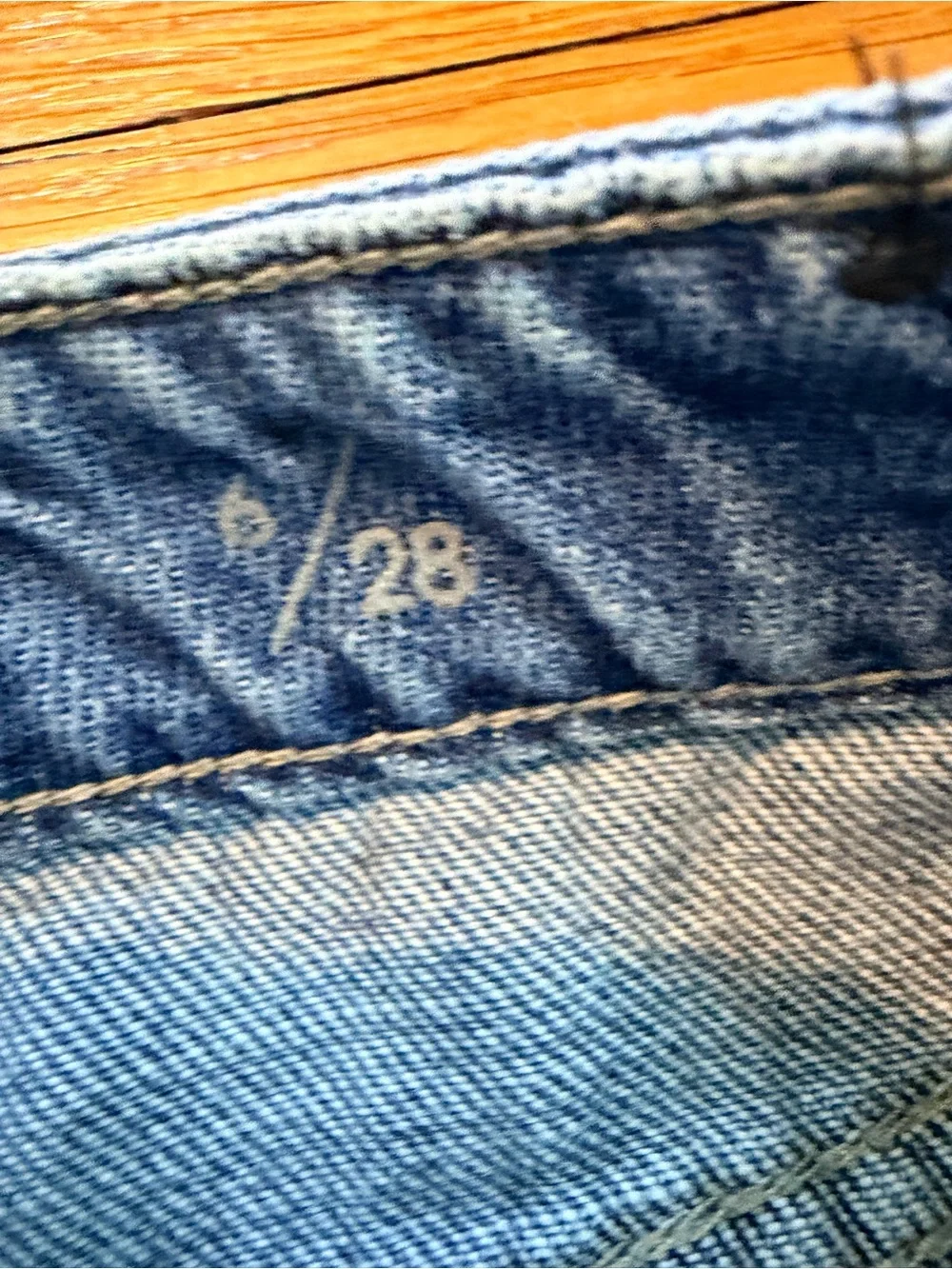 Liverpool Light Blue Distressed Cropped Jeans